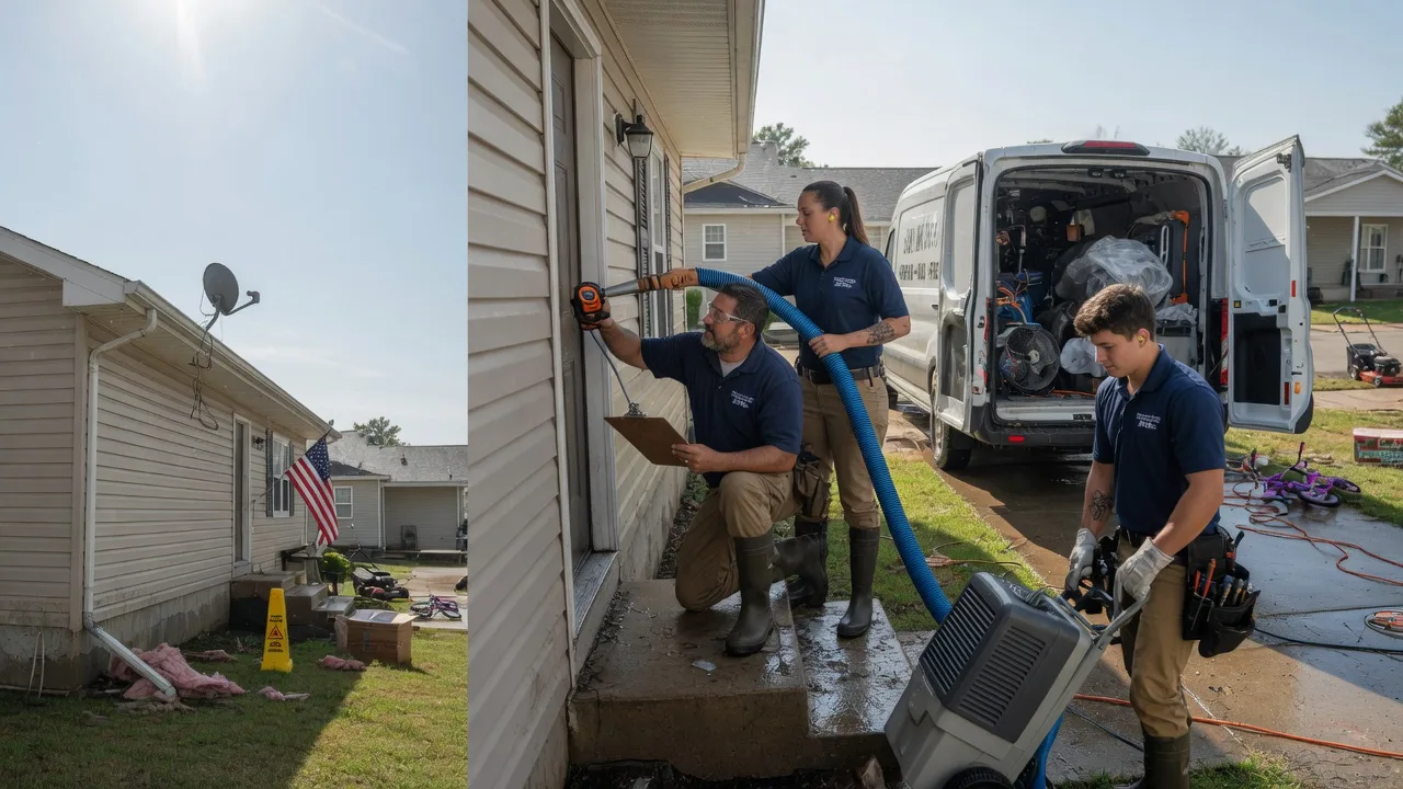 Ceiling Water Damage Restoration in Bowden, WV near me